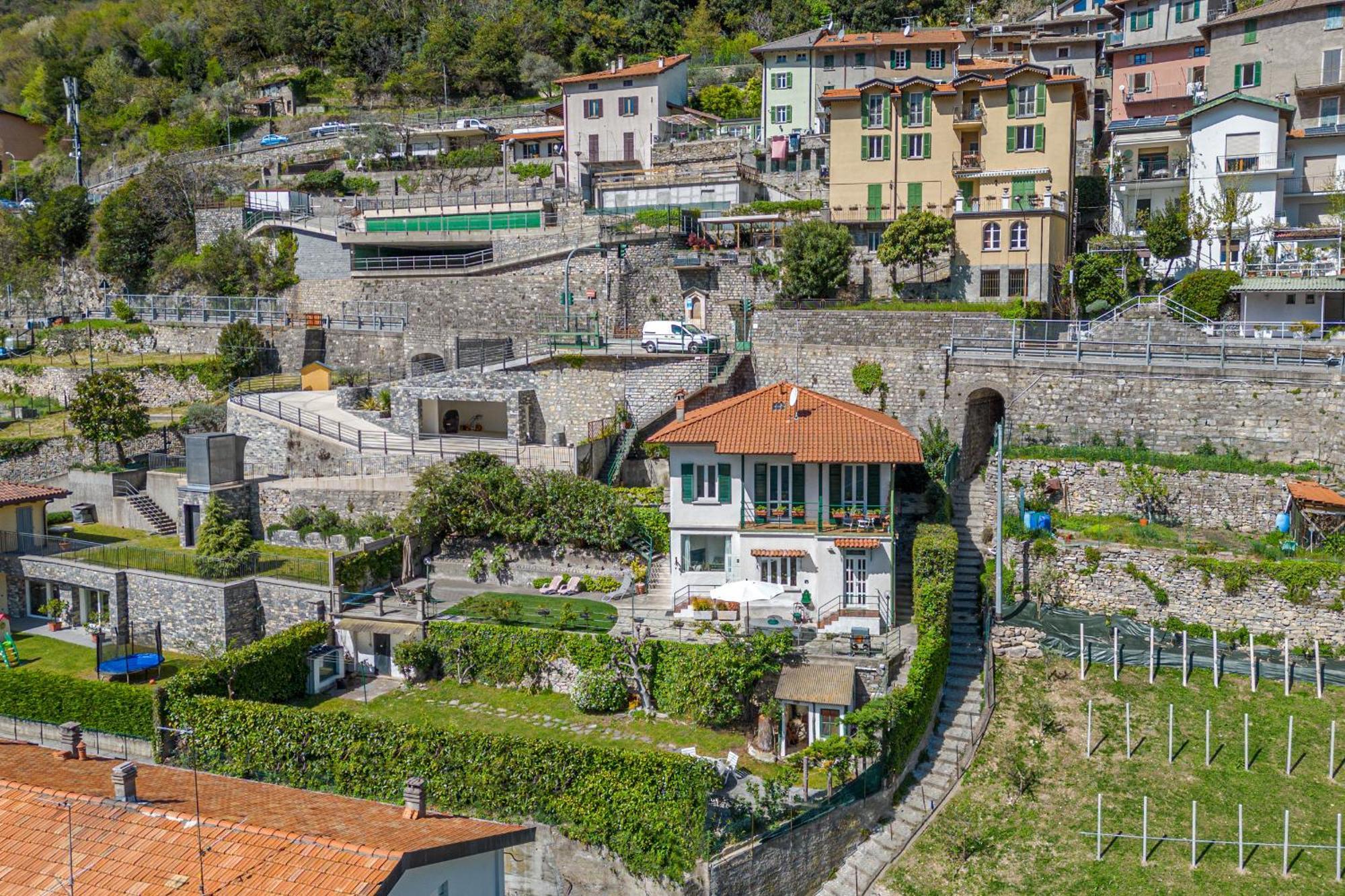 Casa Bambu - Splendida Vista Lago E Posto Auto Laglio Exterior photo