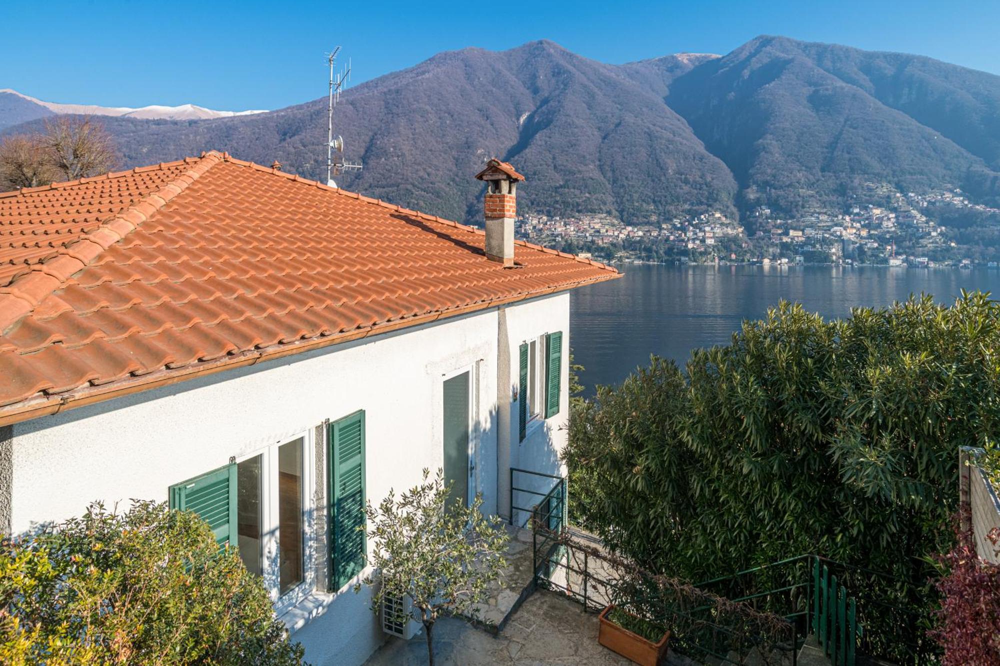 Casa Bambu - Splendida Vista Lago E Posto Auto Laglio Exterior photo