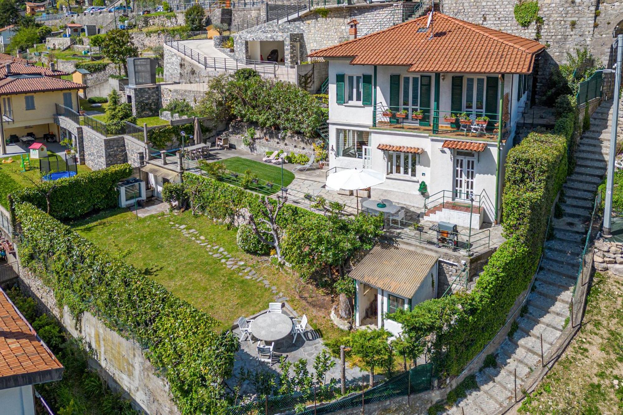 Casa Bambu - Splendida Vista Lago E Posto Auto Laglio Exterior photo